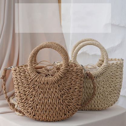 Beach Vacation Vintage Woven Bag