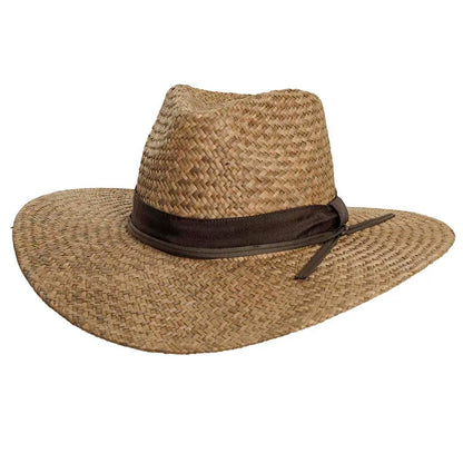 Morgan | Mens Wide Brim Straw Sun Hat