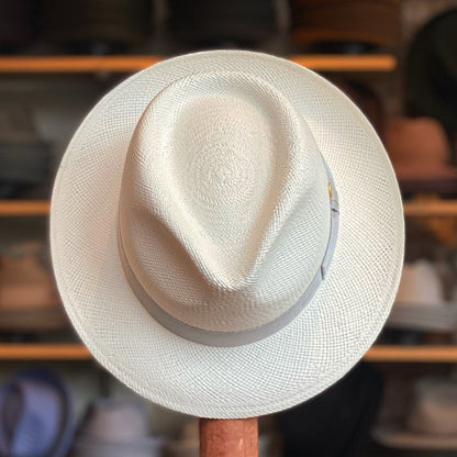 Can be rolls up for packing -Handmade panama hat-Manuel