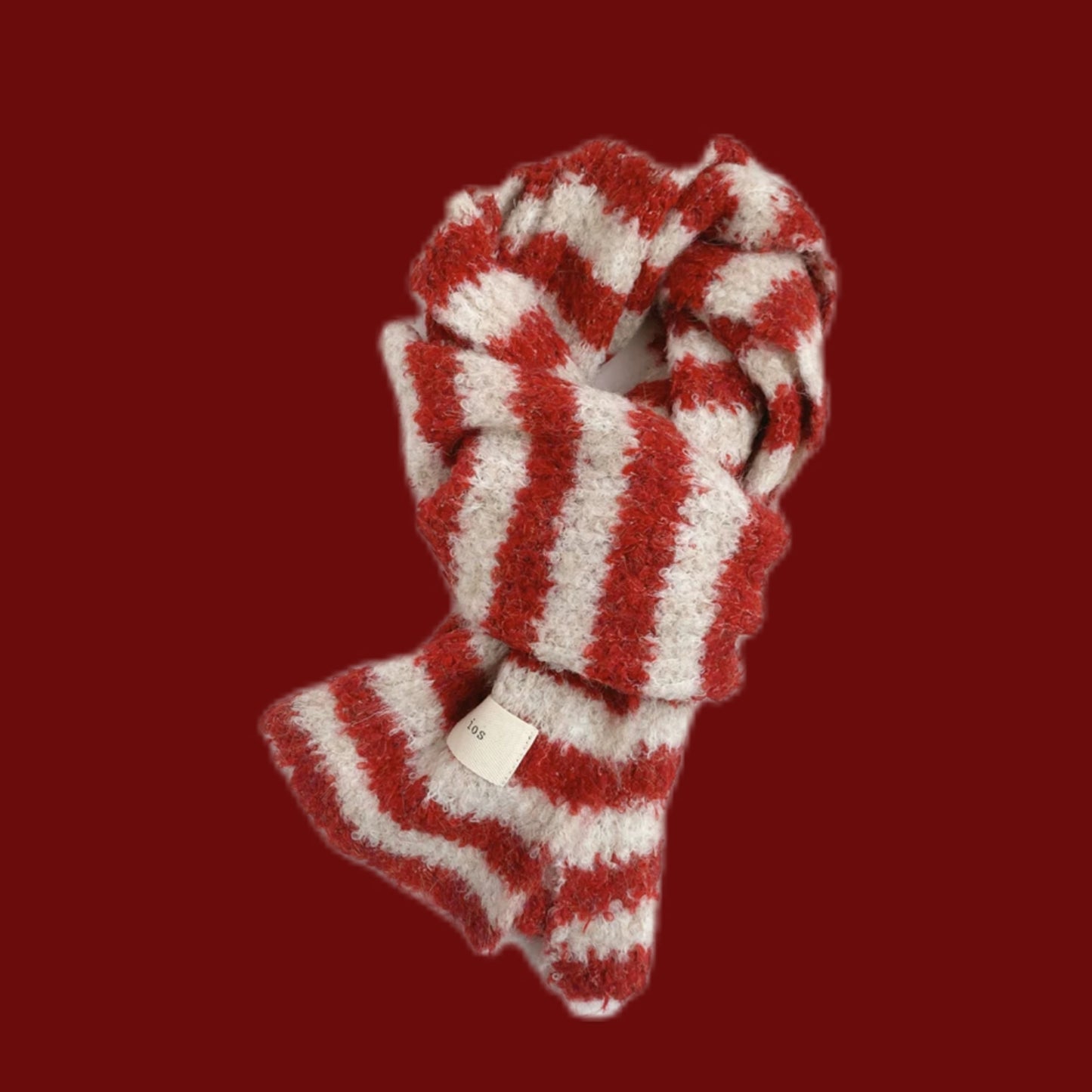 Unisex Christmas Warm Casual Knitted Scarf