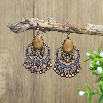 Women's Bohemian Tassel Irregular Earring