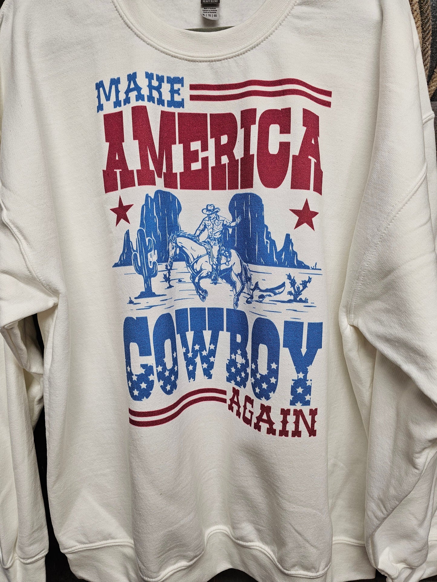 Make America Cowboy Again Unisex Sweatshirt