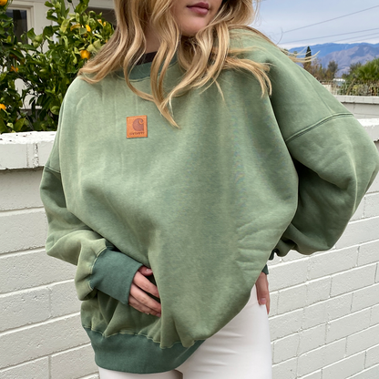 Reverseable Sherpa Lining Sweatshirt