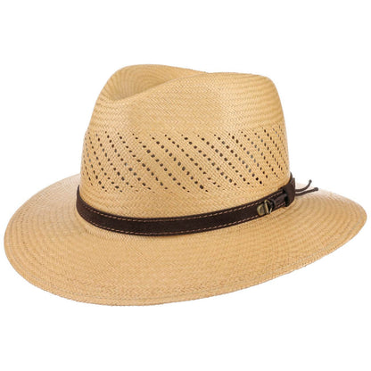 Riobam AIR PANAMA HAT-Paja Toquilla-brown [Fast shipping and box packing]