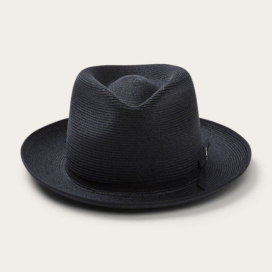 STRATOLINER HEMP FEDORA -BLACK[BUY 2 FREE SHIPPING & BOX PACKING]