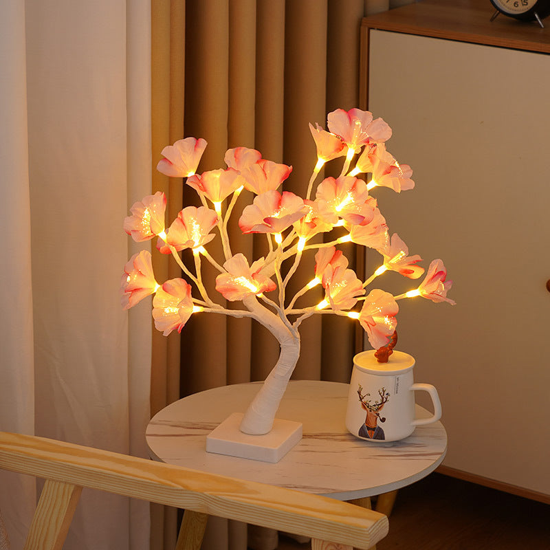 Christmas Fiber Optic Flower  LED Tree Light