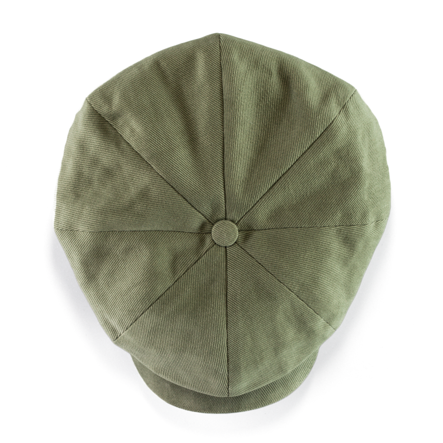 BAKER BOY HAT -  ARMY GREEN