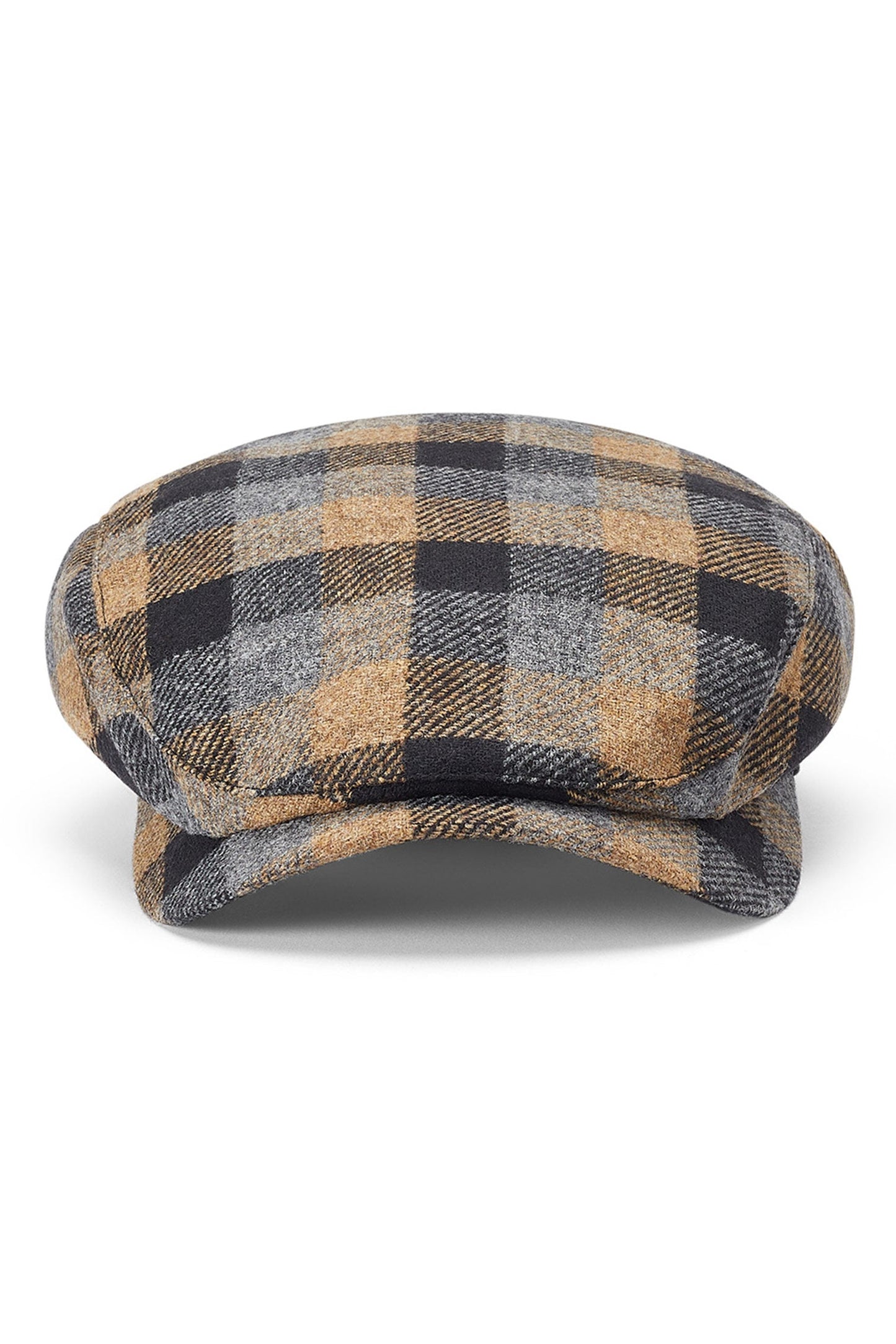 Lynton Beige Flat Cap