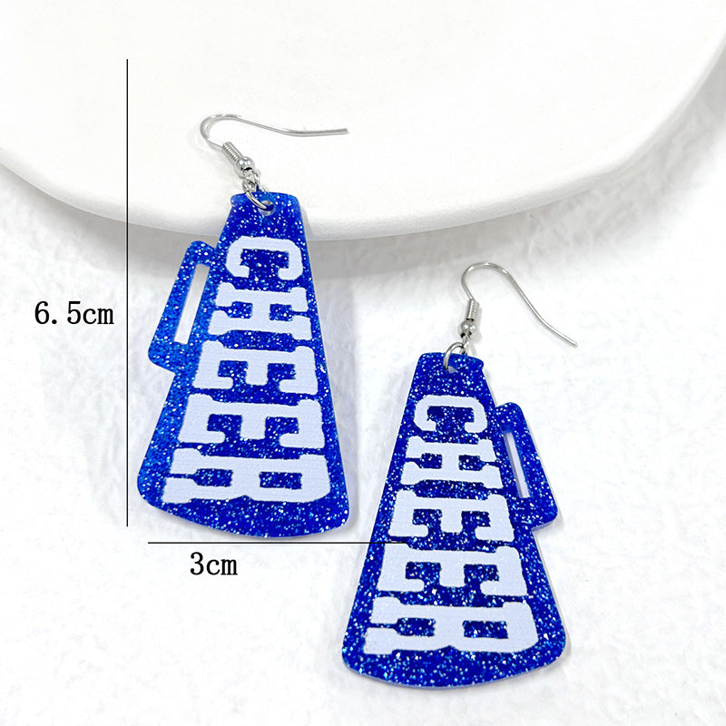 Sparkling Cheer Gameday Earrings