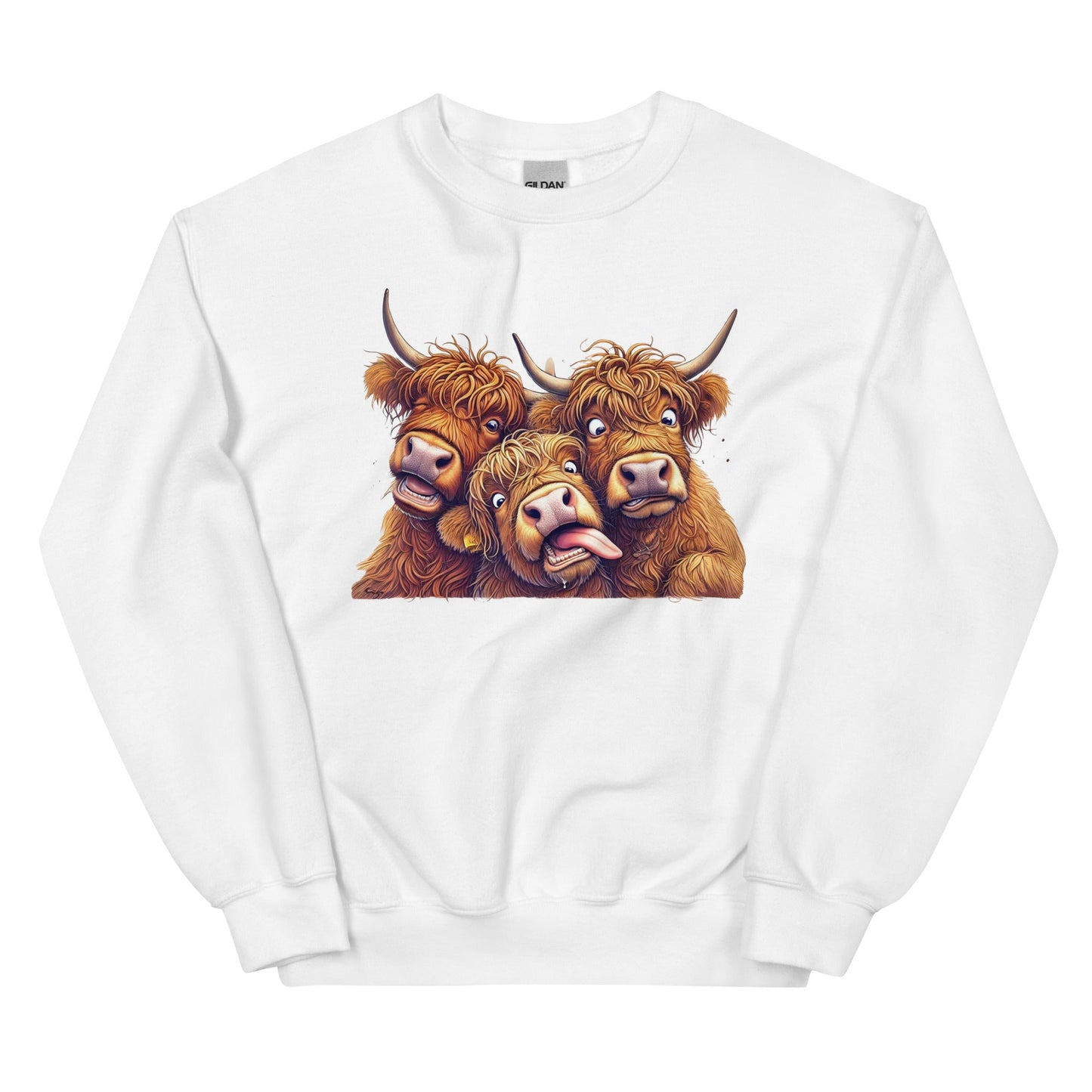 Crazy Highlands Unisex Sweatshirt