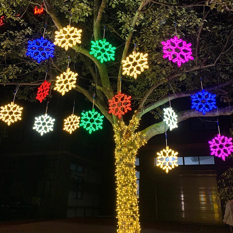 Christmas LED Waterproof Snowflake Light