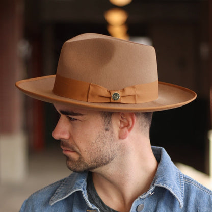 TIENDA BUSHWICK RANCHER HAT – BROWN [Fast shipping and box packing]