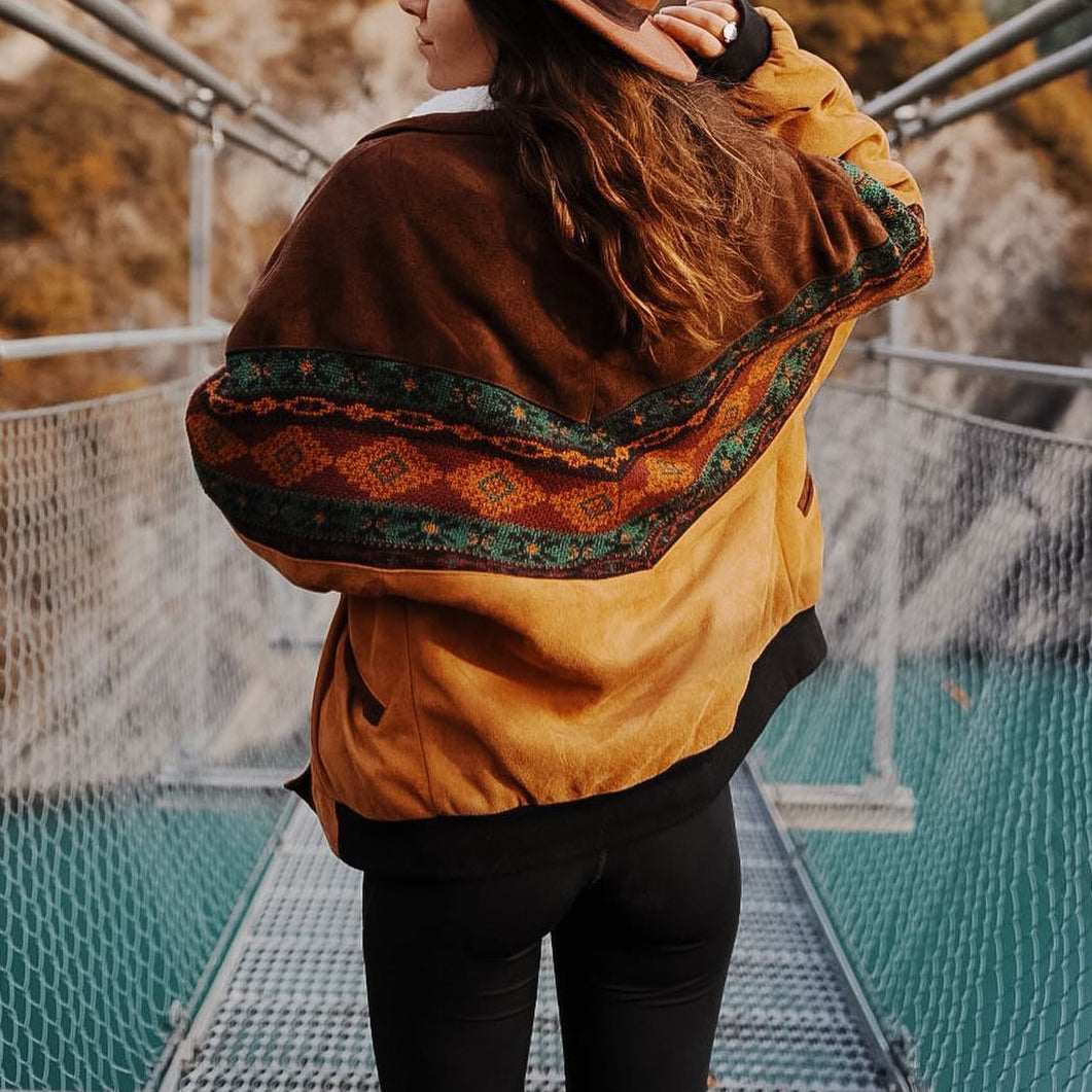 Vintage Aztec Fleece Jacket