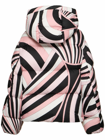 Printed Nylon Down Jacket