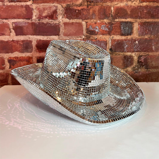 Disco Ball Cowgirl/Cowboy Hat [Buy 2 get free shipping&Box packing]