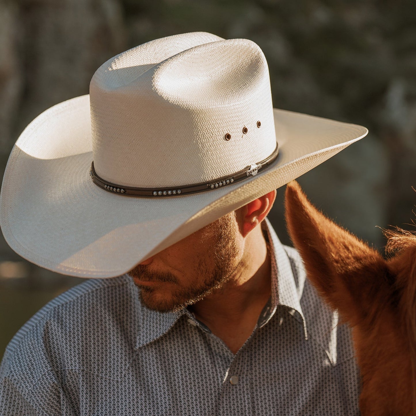 Cattleman's Charm 10X Straw Cowboy Hat