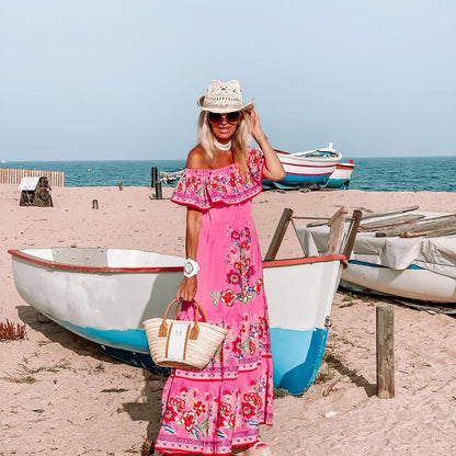 Luana Off Shoulder Maxi Dress