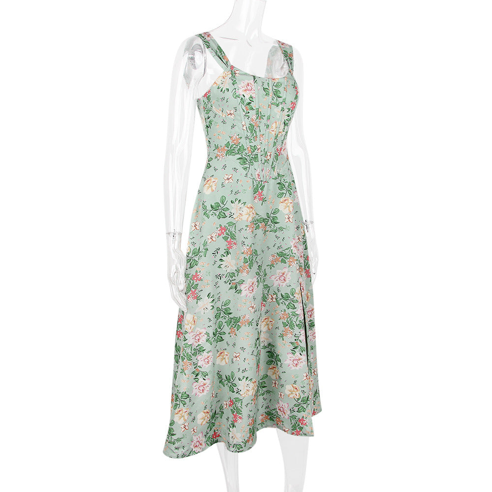 Amelia Floral Midi_Dress