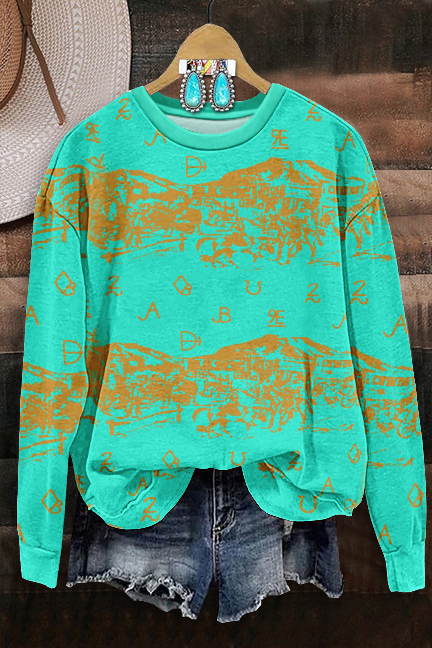 The Western Way Long Sleeve Sweatshirt