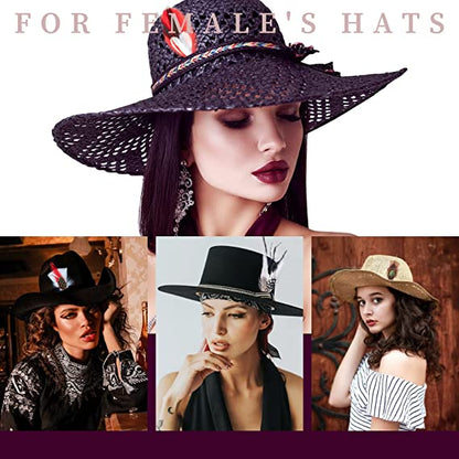 Natural Feather Packs Accessories for Hats