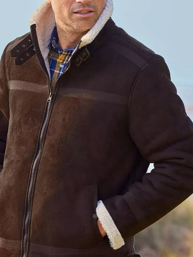 Men's Retro Casual Pocket Jacket