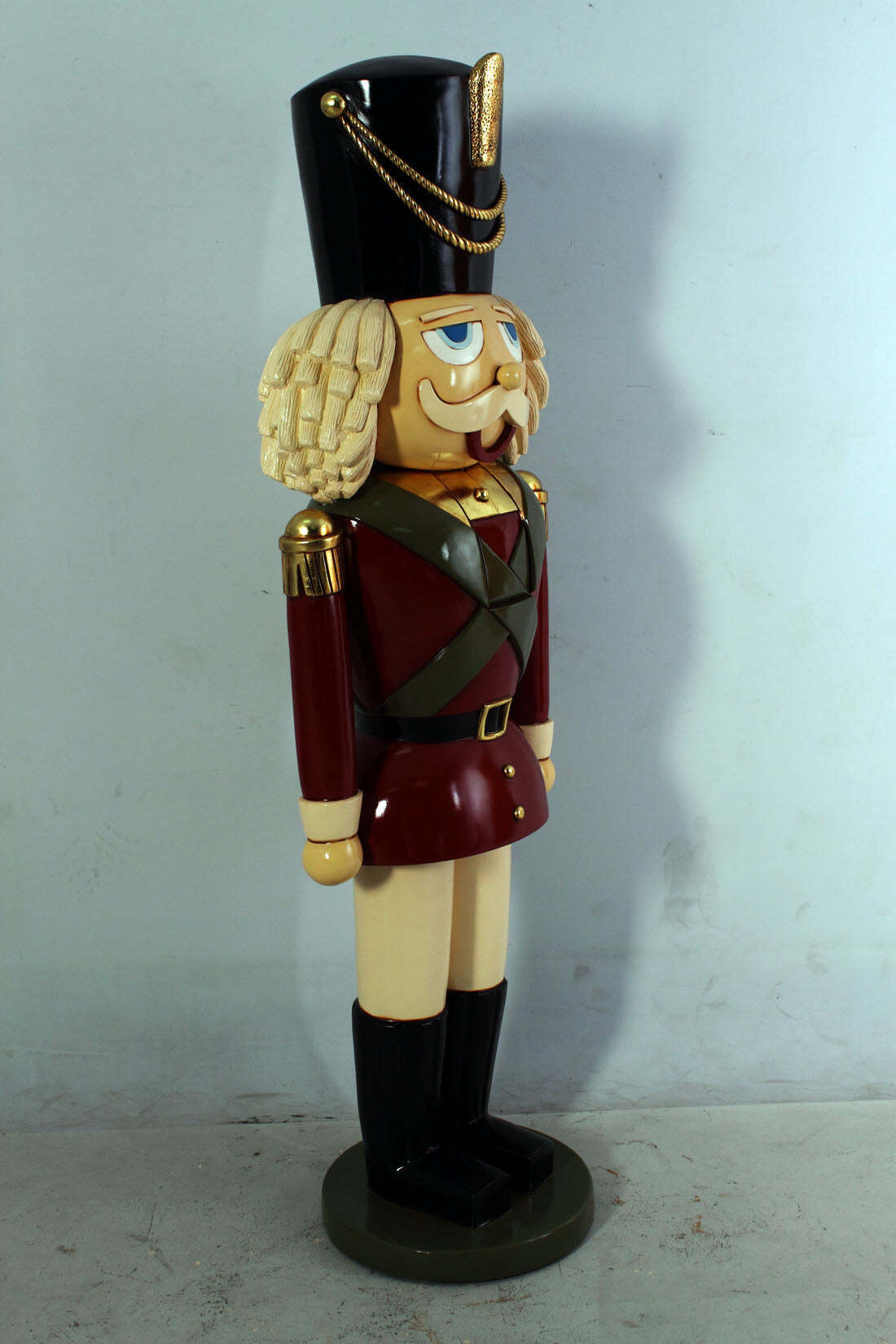 6' Large Nutcracker Life Size Christmas Statue