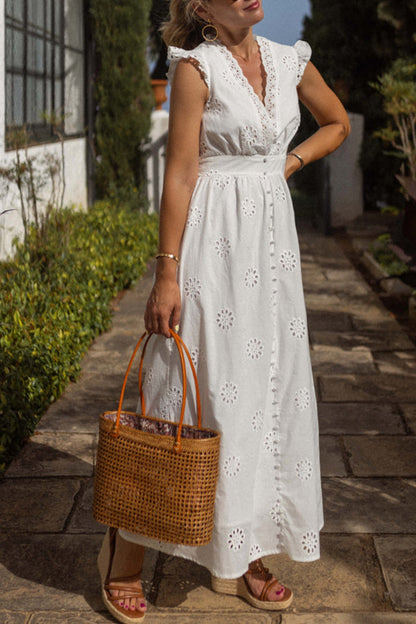 BIANCA EMBROIDERED DRESS