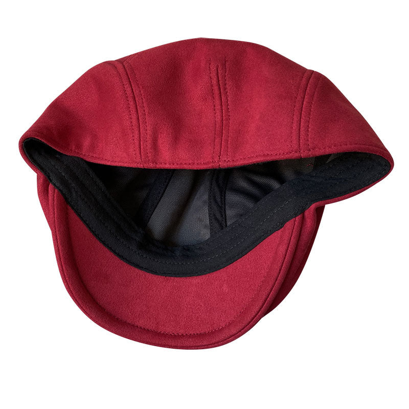 THE PEAKED BROMWICH CAP-RED