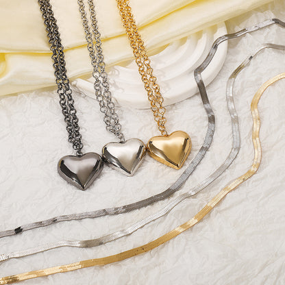 Heart Metal Necklace