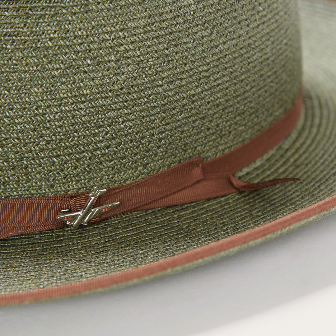 STRATOLINER HEMP FEDORA -SAGE