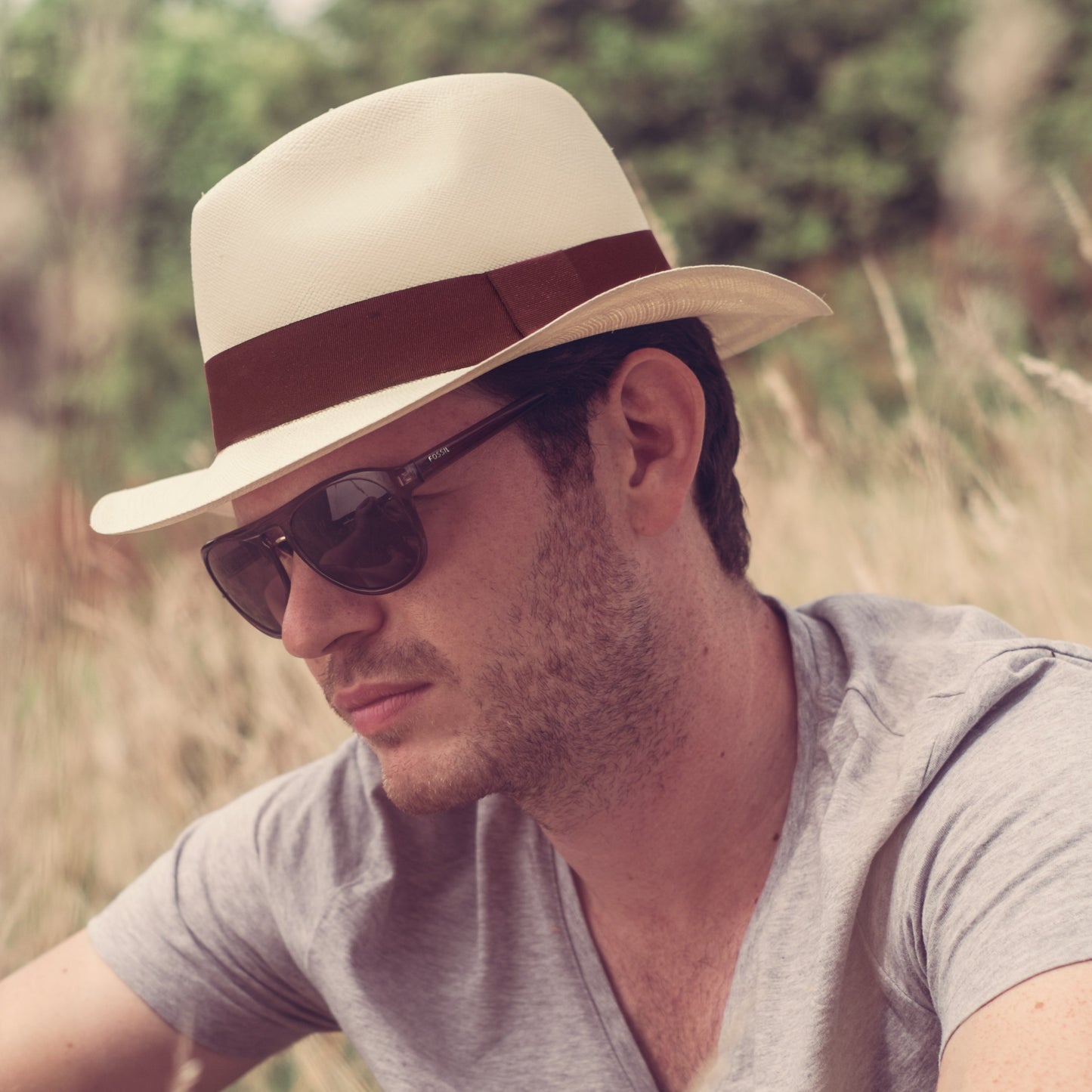 H&F Signature Range - Classic Fedora (Natural)