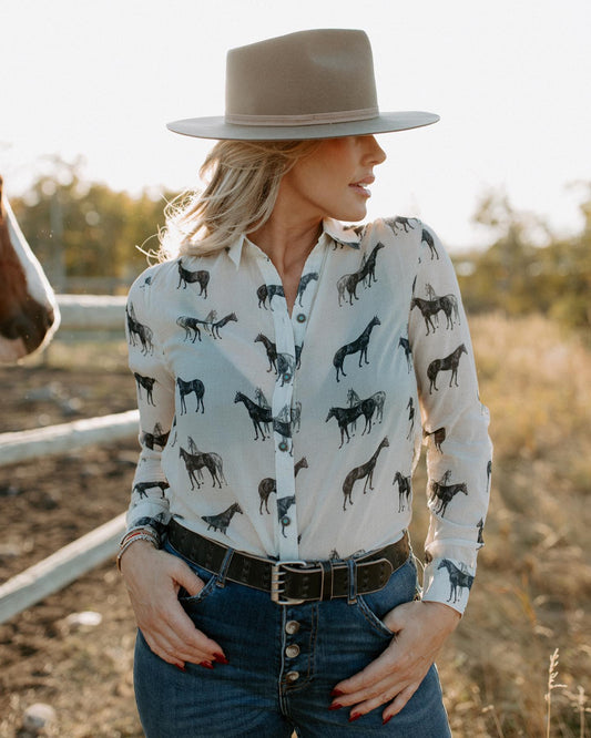 Horse Long Sleeve Shirt