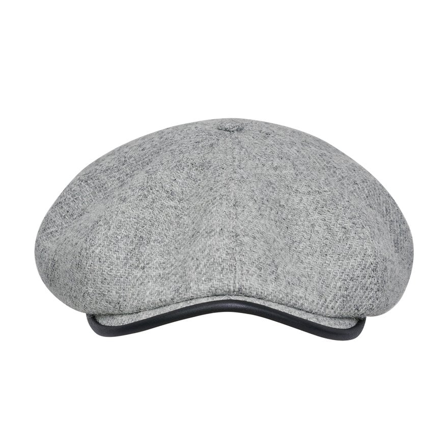 [NEW!]PEAKED CAPS Genuine Scottish Harris Tweed 8 Panels Man Cap Wool Reykjavik