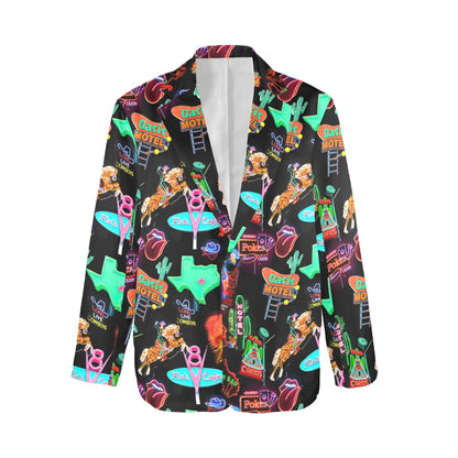 Vegas Neon Women's Western Blazer