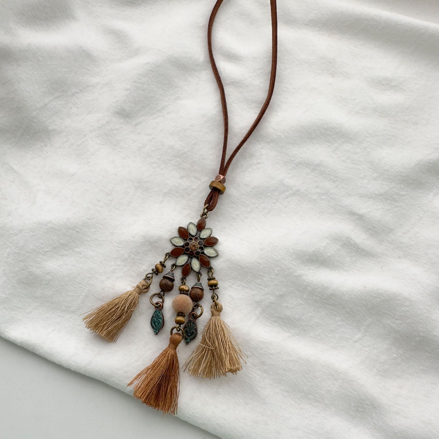 Bohemian Vintage Tassel Necklace