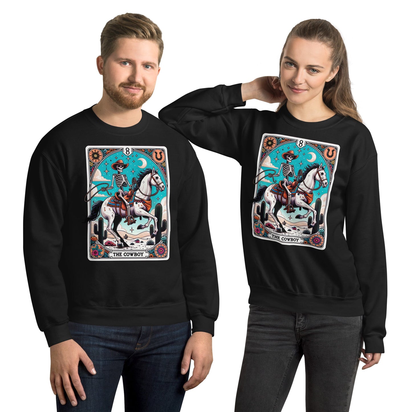 Cowboy Skeleton Unisex Sweatshirt