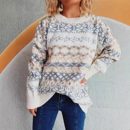 Be Cool Nordic Print Sweater