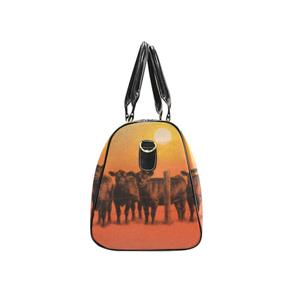 Sunset Cattle Ranch Small Travel Bag