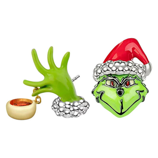 Stylish Niche Grinch Earrings