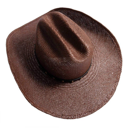 Koda | Mens Brown Straw Cowboy Hat