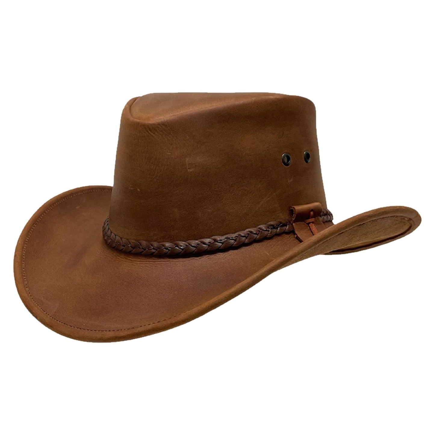 Bushman - Mens Outback Leather Hat