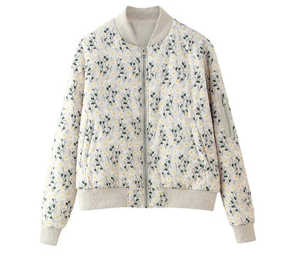 Women's Bomber Jacket Cotton Coat