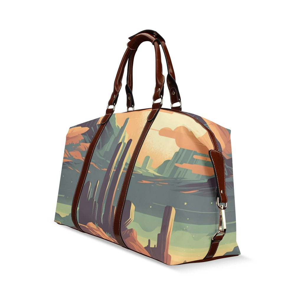 Sunset Canyon Large Western Travel Flight Bag