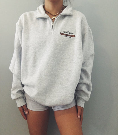 Casual Loose Zip Lapel Sweatshirt