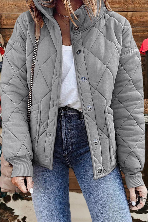 Casual Lightweight Quilted Warm Jacket