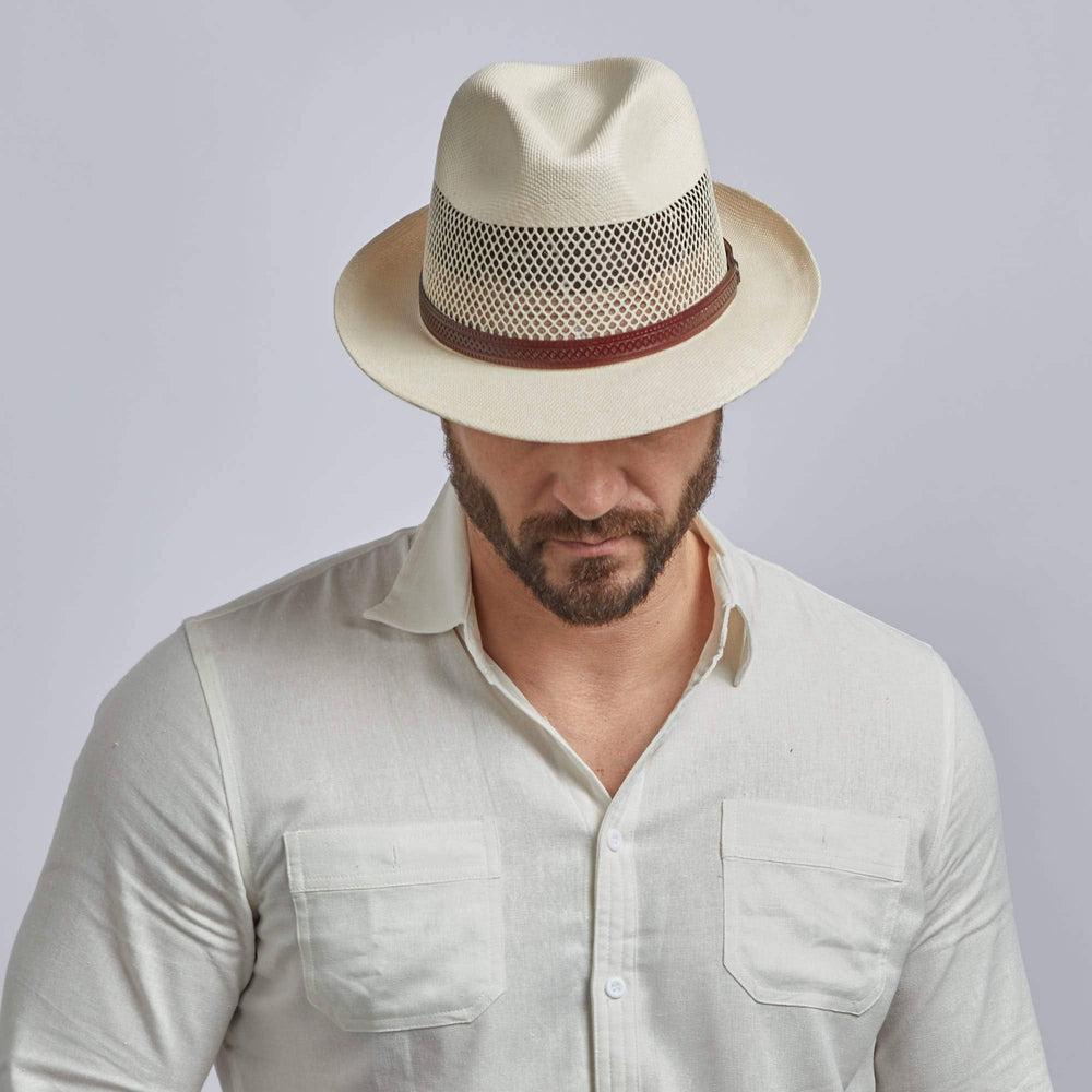 Tuscany | Straw Fedora Trilby Hat