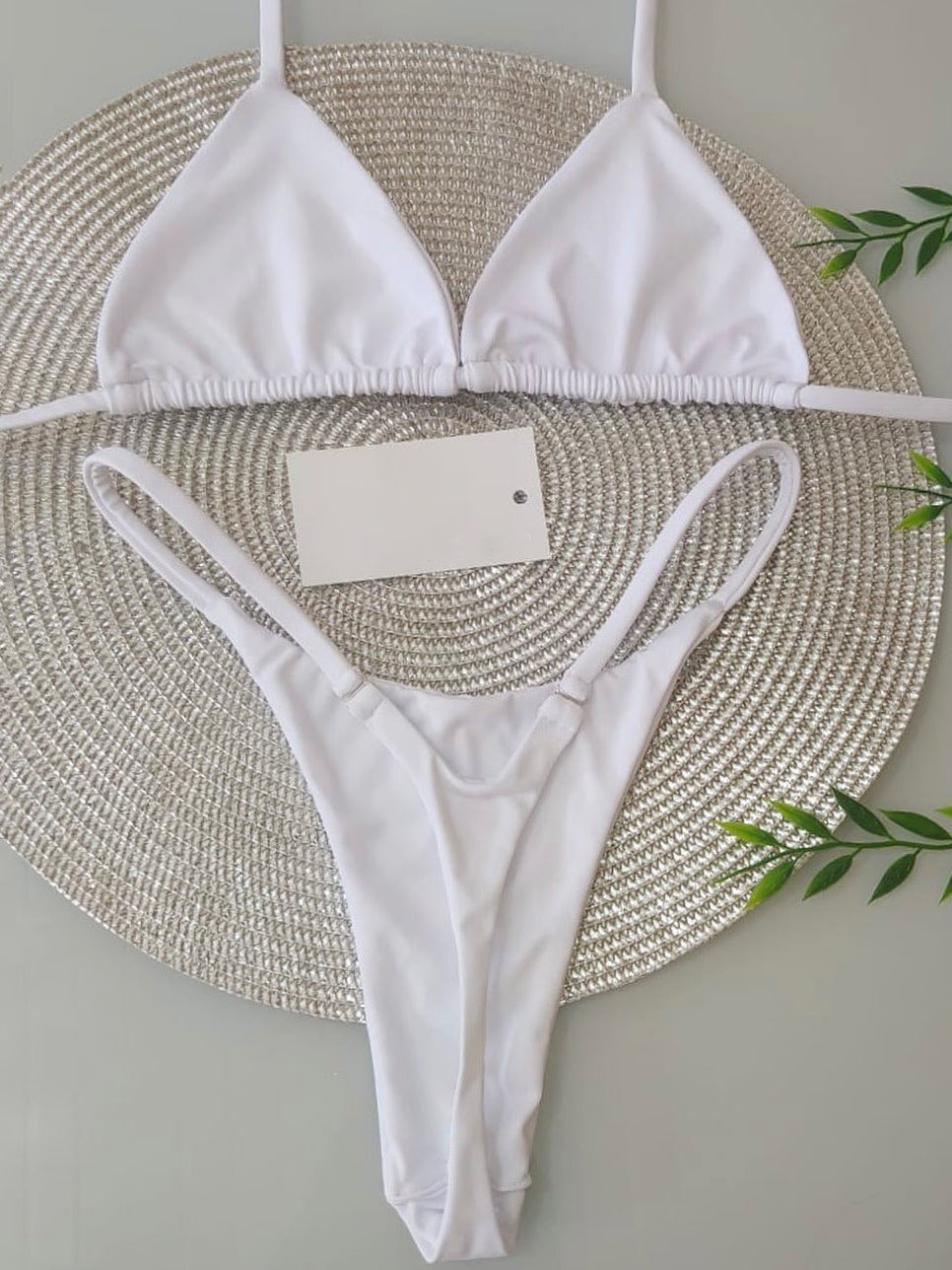 Fashion simple sexy split bikini