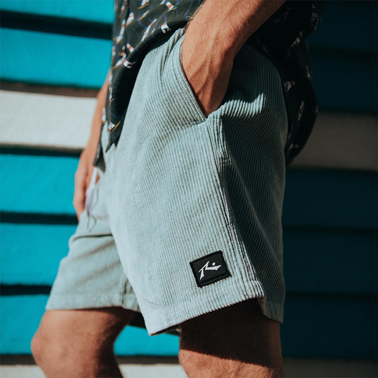 Vintage Corduroy Unisex Shorts