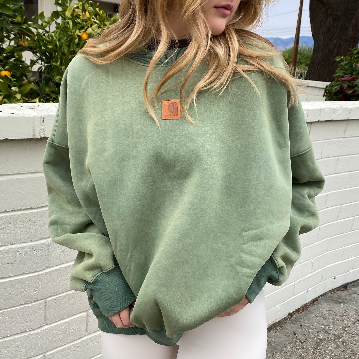 Reverseable Sherpa Lining Sweatshirt