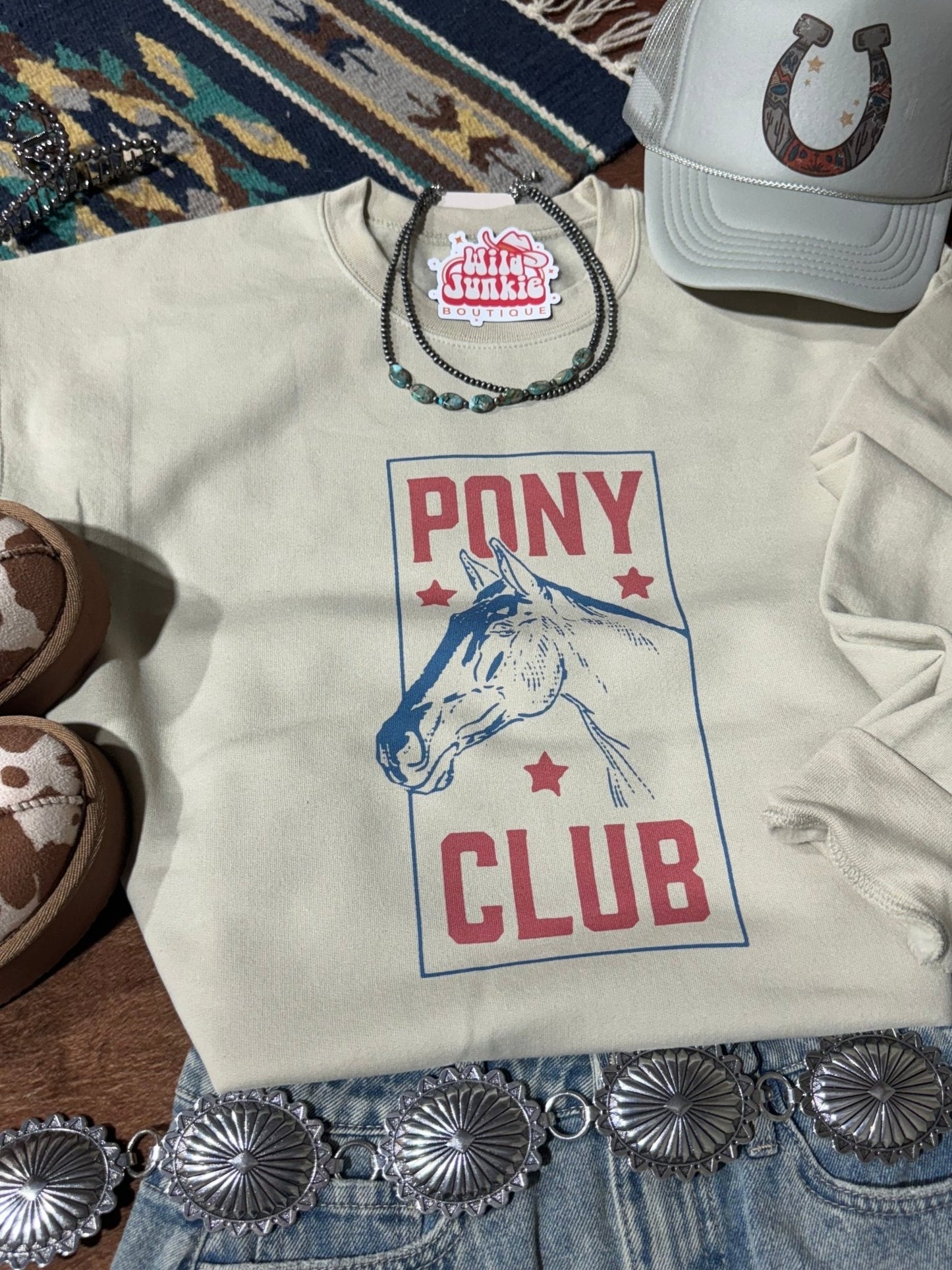 Pony Club Graphic Sweatshirt